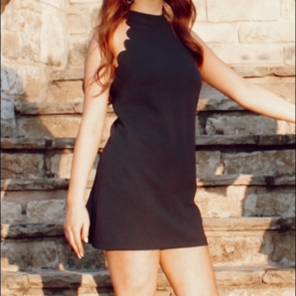 navy honey and rosie navy dress size xs